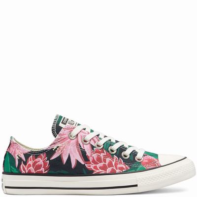 Férfi Converse Wild Florals Chuck Taylor All Star Tornacipő CO0216958 Fekete/Színes